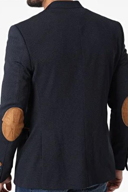 Top Uomo Navy blue MACKTEN 29003 Efashion Paris