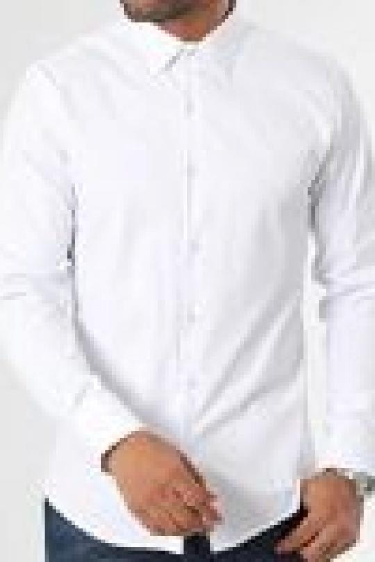 Chemises Homme Blanc MACKTEN MKP239B Efashion Paris