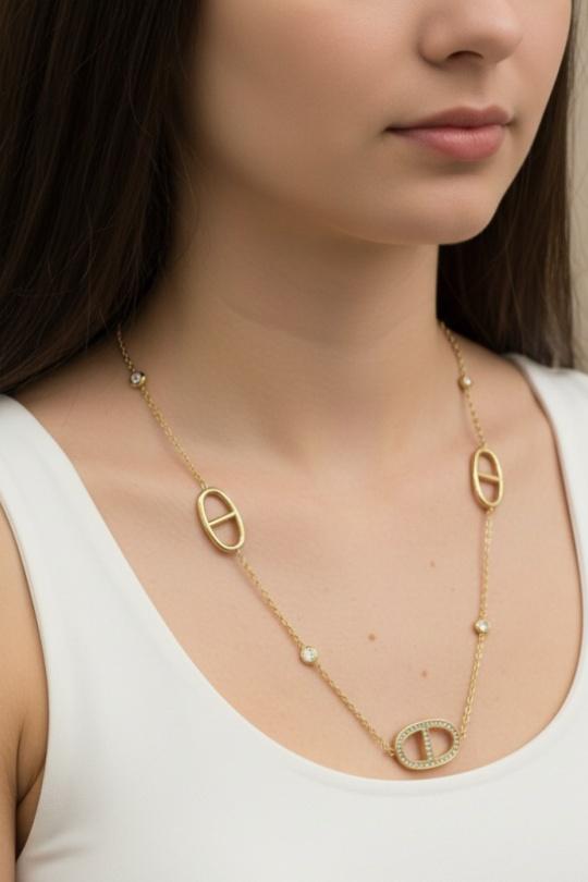 Collares Complementos Gold MIMIKO  COT319 Efashion Paris