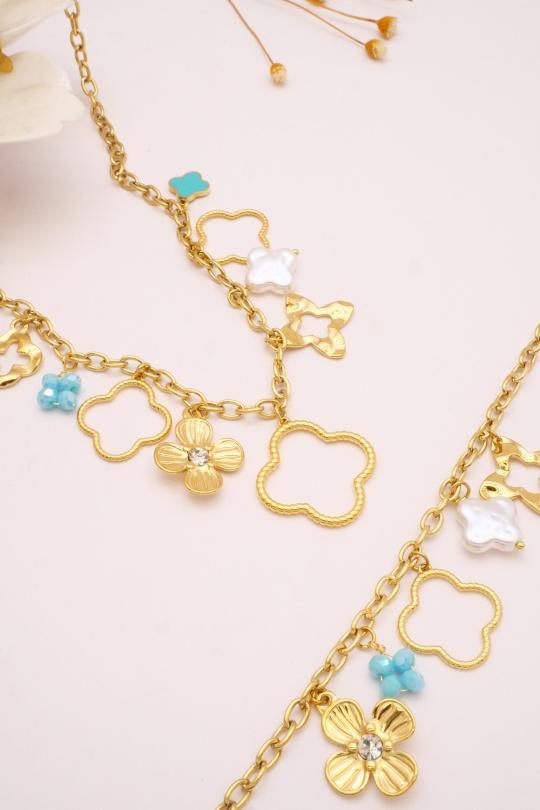 Jewelry Sets Accessories Gold MIMIKO  EMW874 Efashion Paris