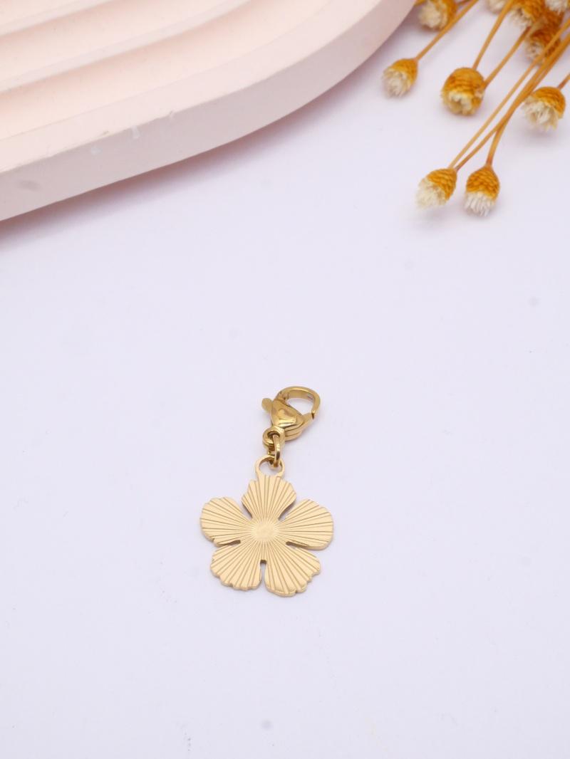 Pendants Accessories Gold MIMIKO  PE FLEUR-2 #c Efashion Paris