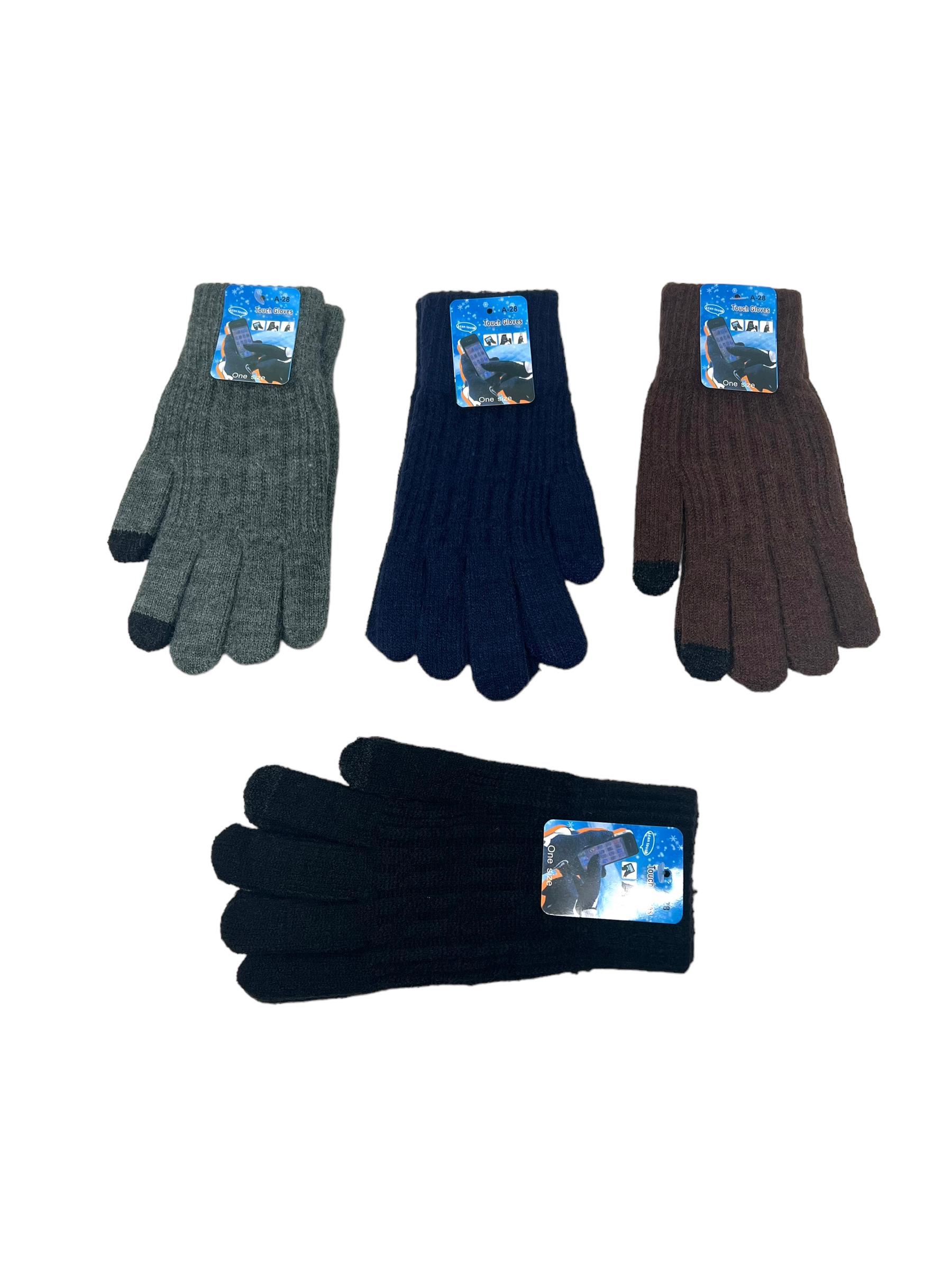 Gants Accessoires Couleurs mélangées DH DIFFUSION A28 MEN #c Efashion Paris