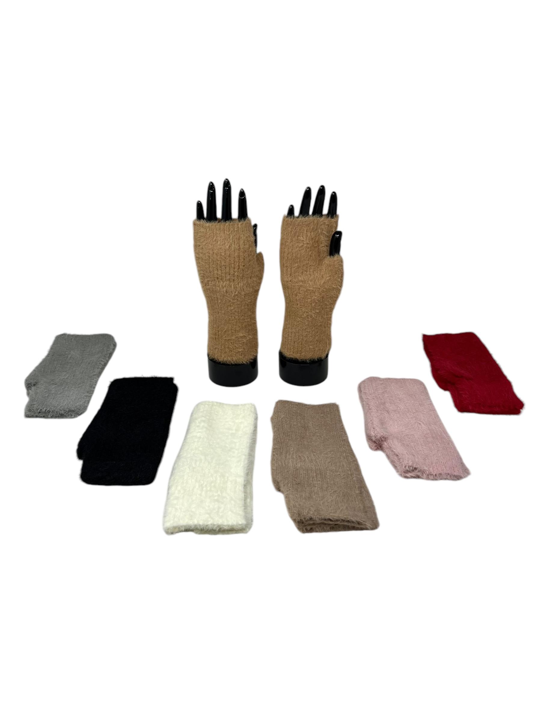 Gants Accessoires Couleurs mélangées DH DIFFUSION HH-57 MITAINE GANT #c Efashion Paris