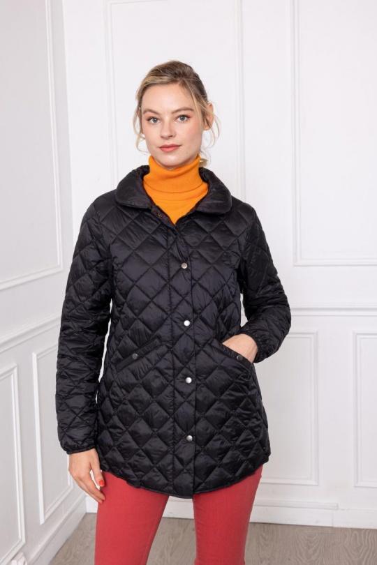 Doudounes Femme Noir FREDA 22D08 Efashion Paris