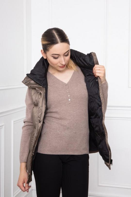 Doudounes Femme Ecru FREDA PCB37 Efashion Paris