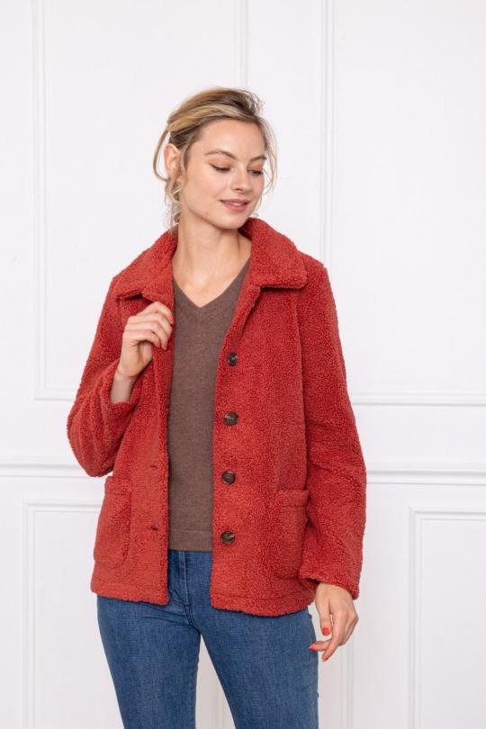 Coats Women Khaki FREDA A032 Efashion Paris