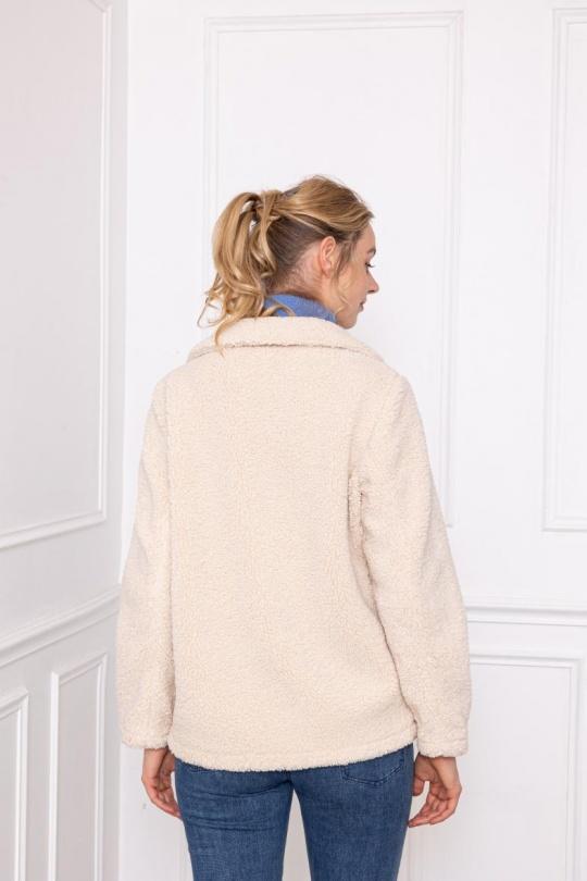 Coats Women Khaki FREDA A032 Efashion Paris