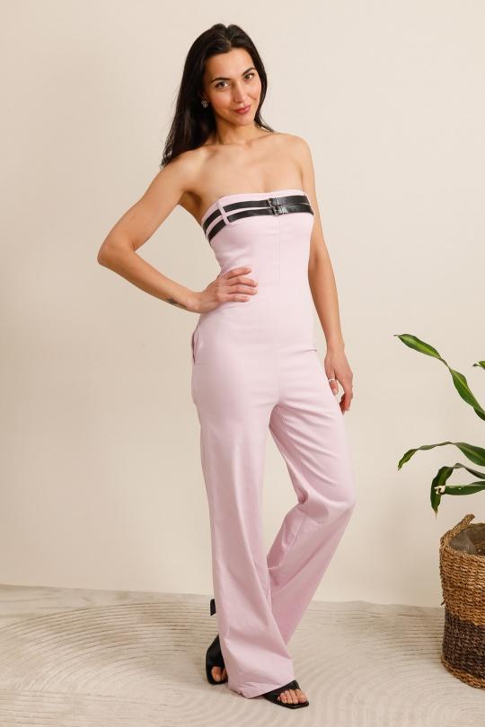 Jumpsuits Women Light Pink ROSY DAYS - DESVENCHY L32327 Efashion Paris