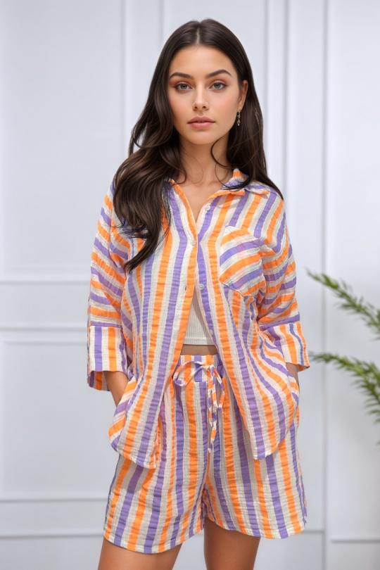 Ensembles Femme Lilas ROSY DAYS - DESVENCHY T1257 Efashion Paris