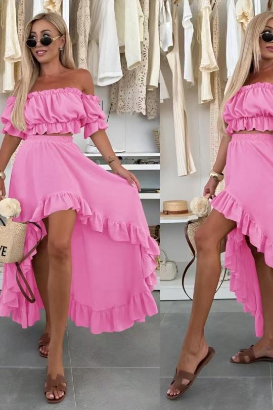 Ensembles Femme Rose ROSY DAYS - DESVENCHY X5102 Efashion Paris