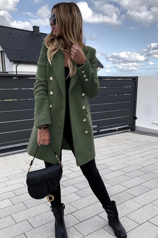 Coats Women Royale blue ROSY DAYS - DESVENCHY X3828 Efashion Paris