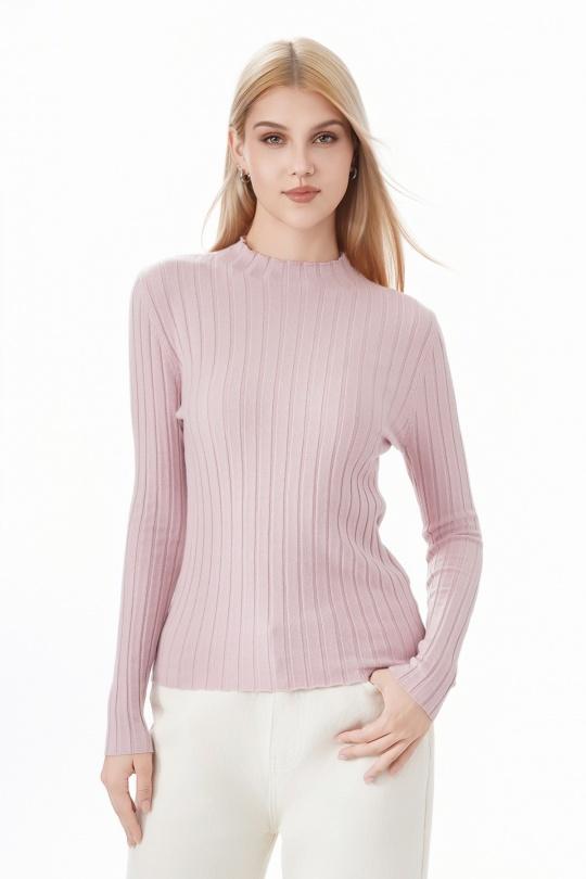 Pulls Femme Rose Clair ROSY DAYS - DESVENCHY Z120 Efashion Paris