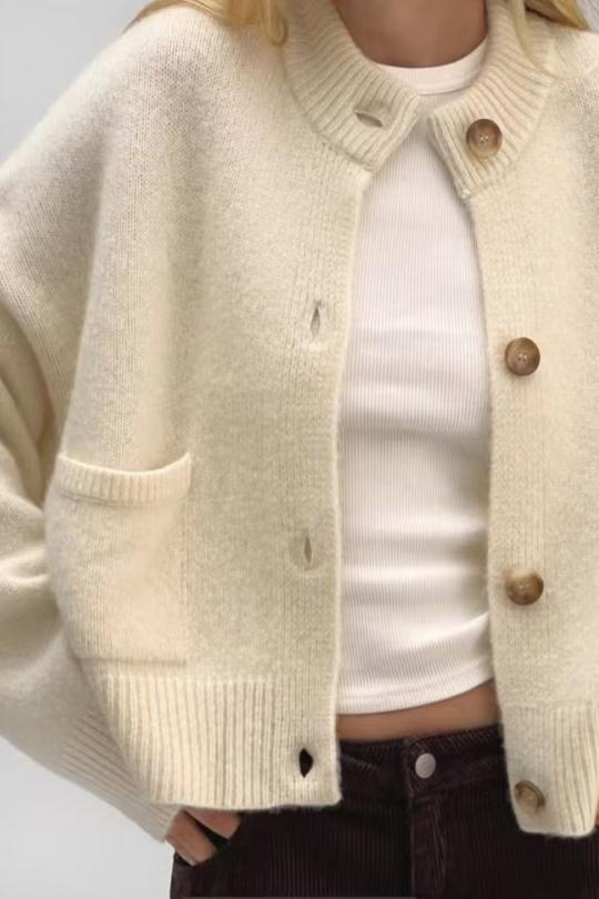 Cardigans Women Beige ROSY DAYS - DESVENCHY G1395 Efashion Paris