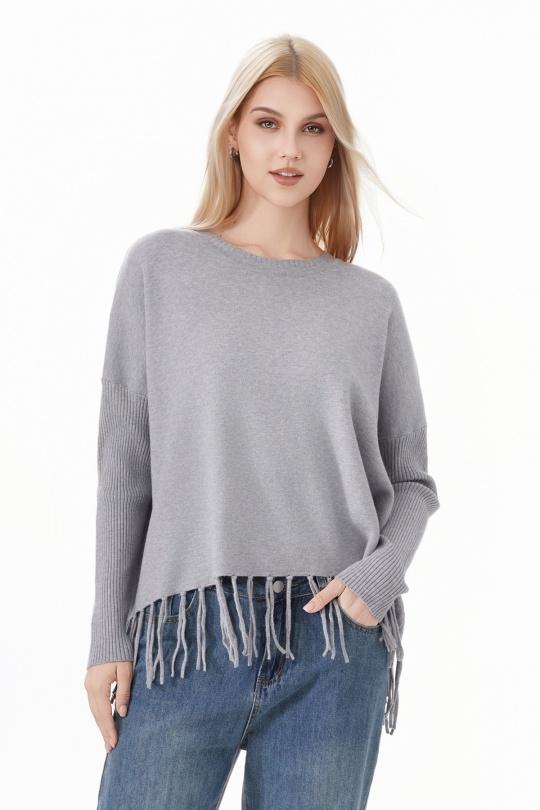 Pulls Femme Gris ROSY DAYS - DESVENCHY Z106 Efashion Paris