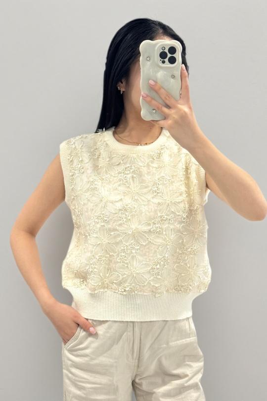 Jumpers Women Beige ROSY DAYS - DESVENCHY Z121 Efashion Paris