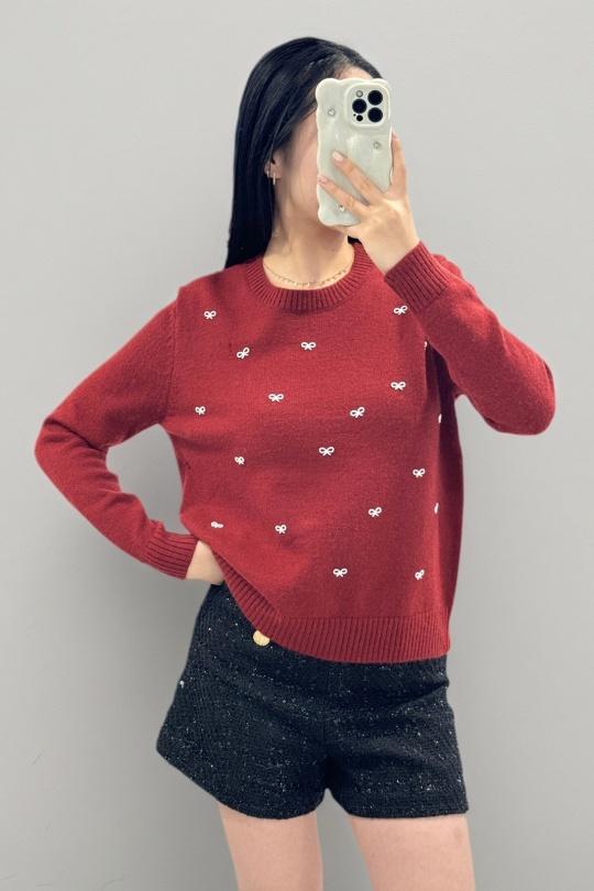 Jumpers Women Burgundy ROSY DAYS - DESVENCHY Z127 Efashion Paris