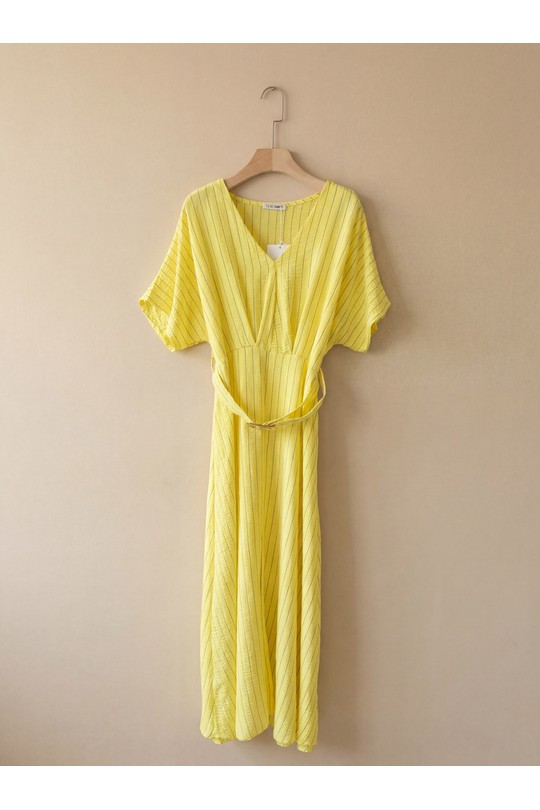 Robes longues Femme Jaune ROSY DAYS - DESVENCHY X3122 Efashion Paris