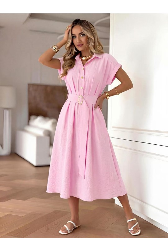 Robes mi-longues Femme Ecru ROSY DAYS - DESVENCHY 5488 Efashion Paris