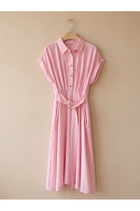 Robes mi-longues Femme Ecru ROSY DAYS - DESVENCHY 5488 Efashion Paris