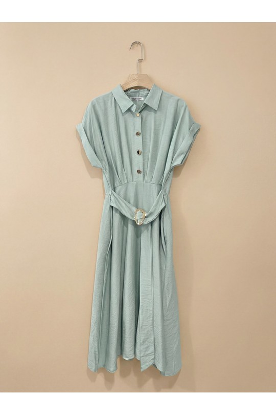 Robes mi-longues Femme Ecru ROSY DAYS - DESVENCHY 5488 Efashion Paris