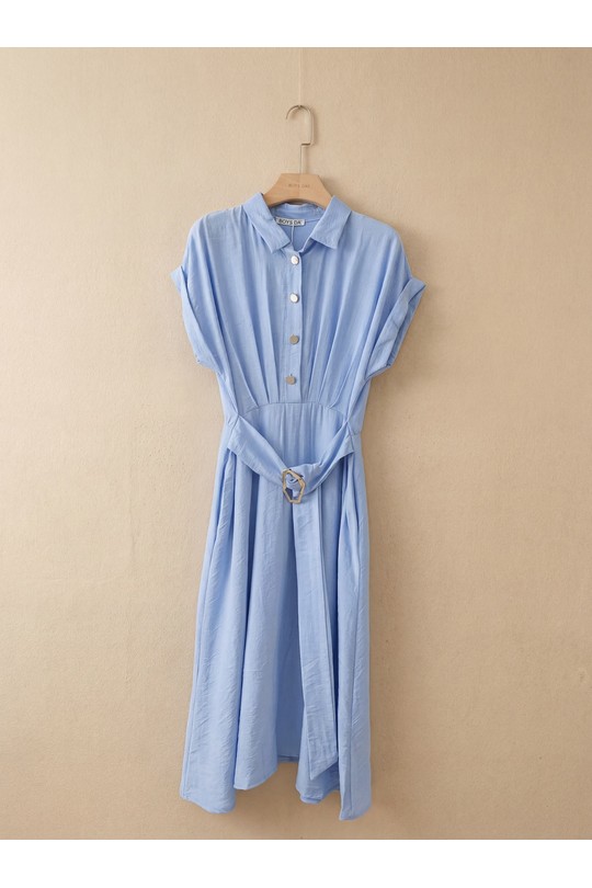 Robes mi-longues Femme Ecru ROSY DAYS - DESVENCHY 5488 Efashion Paris