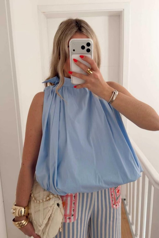 Tops Femme Jaune ROSY DAYS - DESVENCHY 5140 Efashion Paris