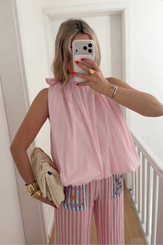 Tops Femme Jaune ROSY DAYS - DESVENCHY 5140 Efashion Paris