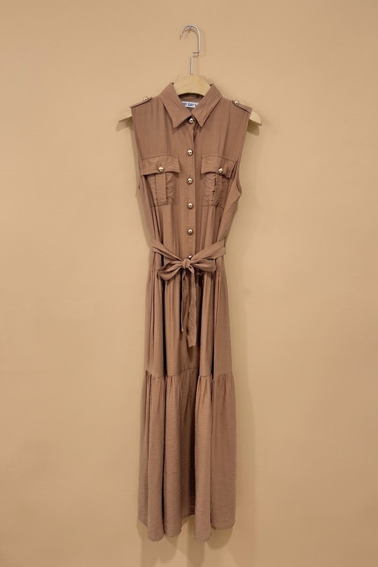 Robes longues Femme Vert bouteille ROSY DAYS - DESVENCHY X5032 Efashion Paris