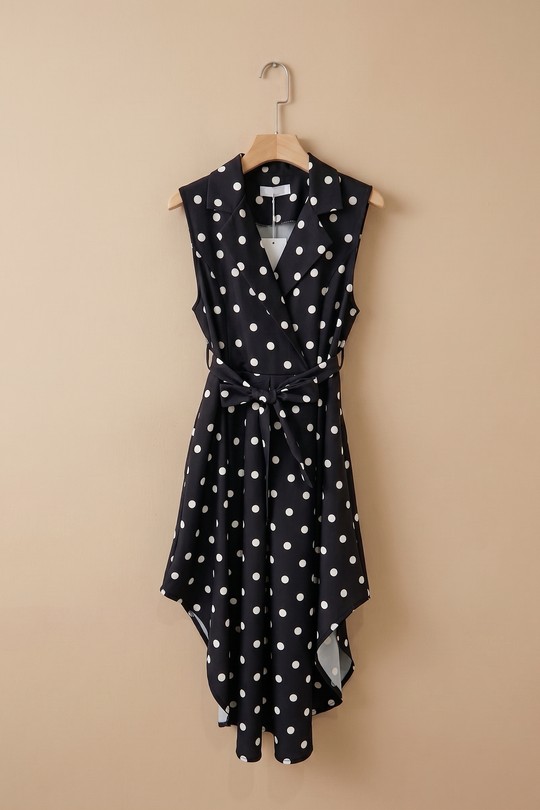 Robes mi-longues Femme Marron ROSY DAYS - DESVENCHY 5521 Efashion Paris