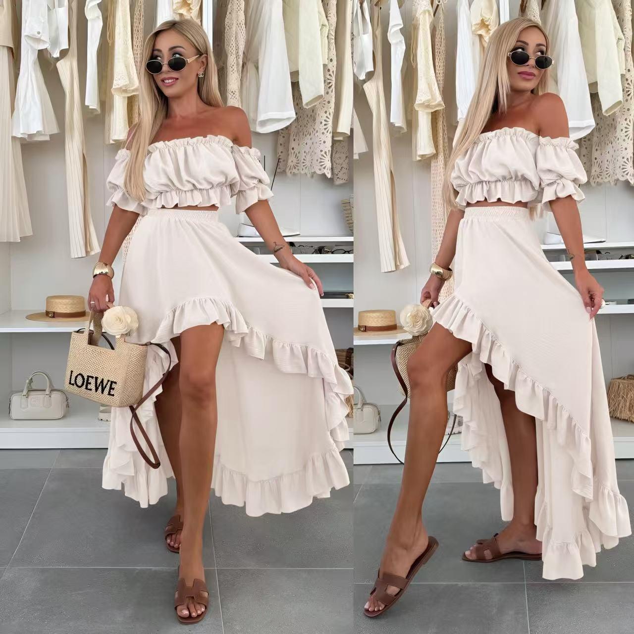 Sets Women Beige ROSY DAYS - DESVENCHY X5102 #c Efashion Paris