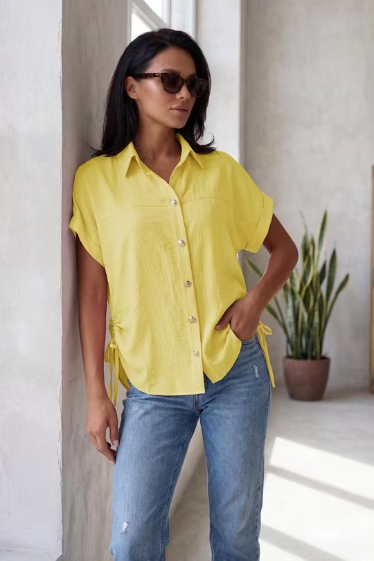 Chemises Femme Camel ROSY DAYS - DESVENCHY 5508X #c Efashion Paris