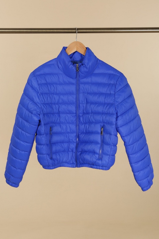 Doudounes Femme Bleu clair Fanda Miss 23005 Efashion Paris