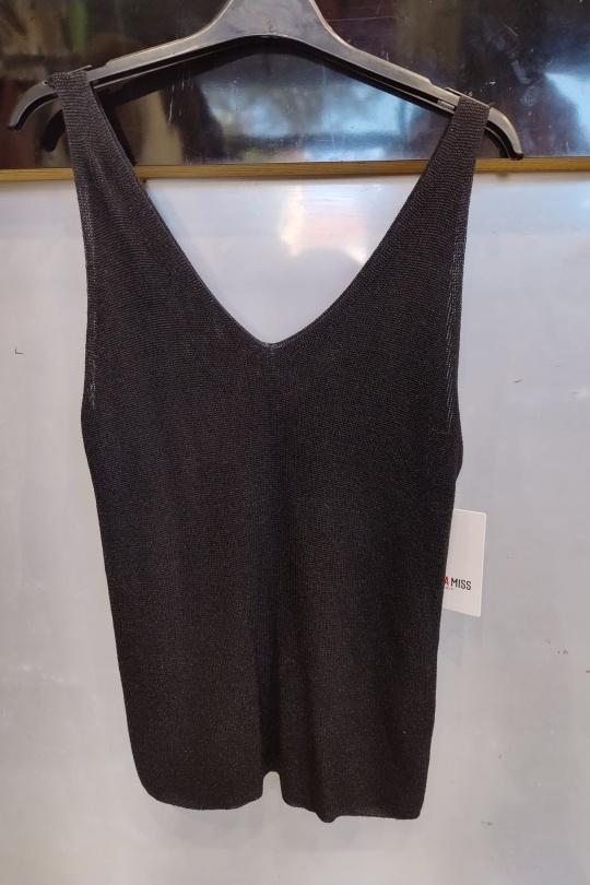 Canotte Donna Black Fanda Miss J003 Efashion Paris