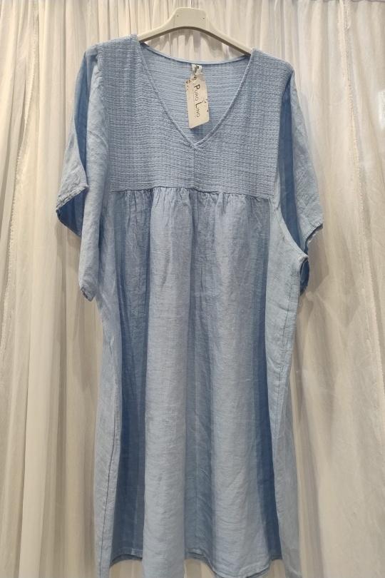 Robes mi-longues Femme Jaune Fanda Miss LIN 25220 Efashion Paris