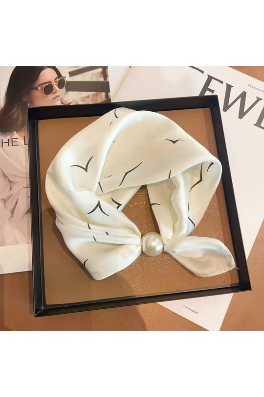 Foulard Accessori Blue/white Fanda Miss 15/01 Efashion Paris