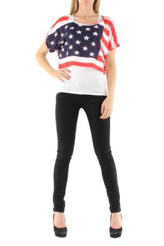 Tops Femme Rouge Fanda Miss 3116 Efashion Paris