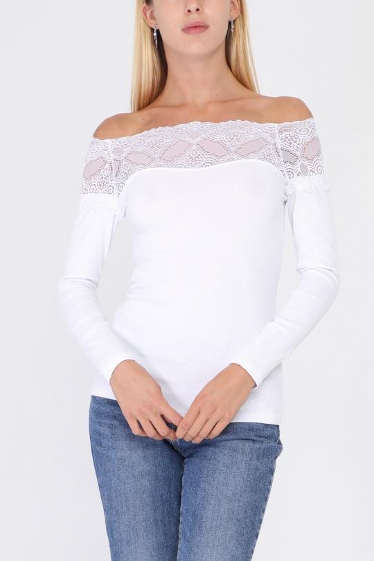 Tops Femme Noir Fanda Miss 2662 Efashion Paris