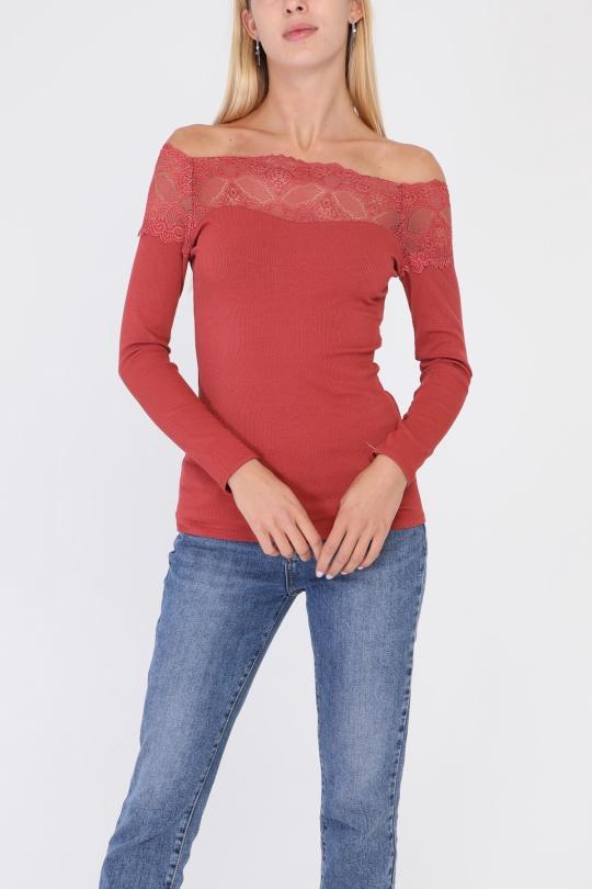 Tops Femme Noir Fanda Miss 2662 Efashion Paris