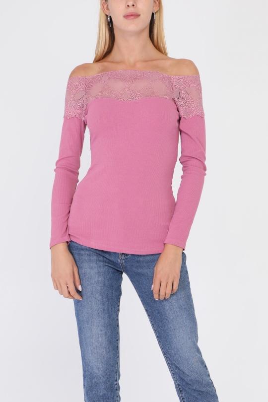 Tops Femme Noir Fanda Miss 2662 Efashion Paris