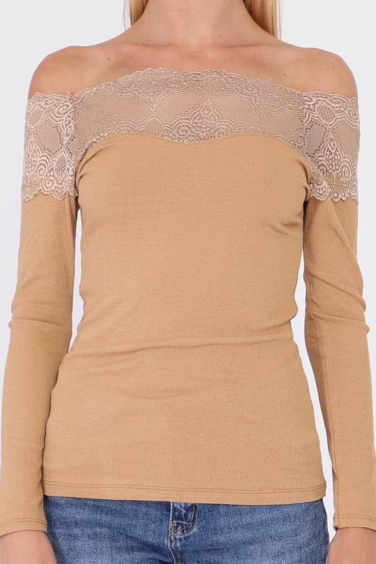 Tops Femme Noir Fanda Miss 2662 Efashion Paris