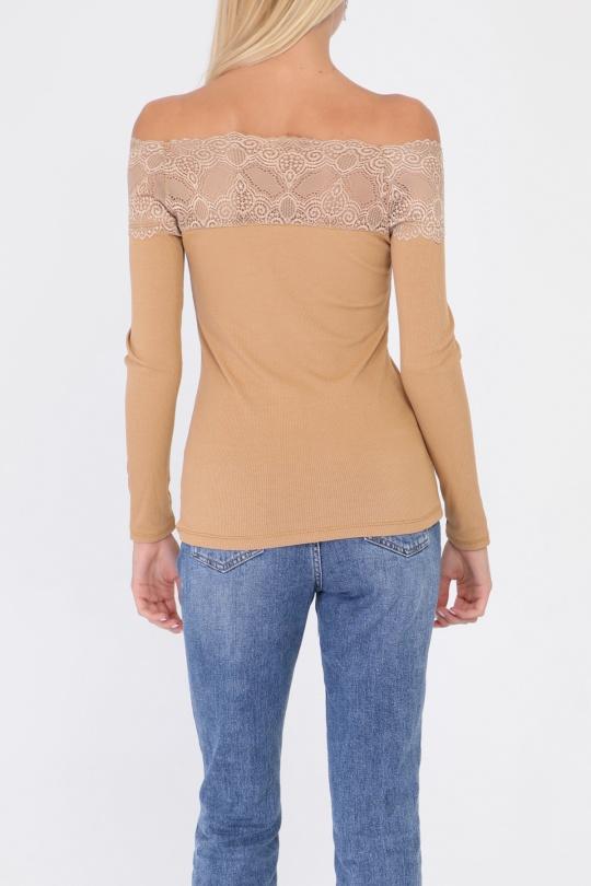 Tops Femme Noir Fanda Miss 2662 Efashion Paris