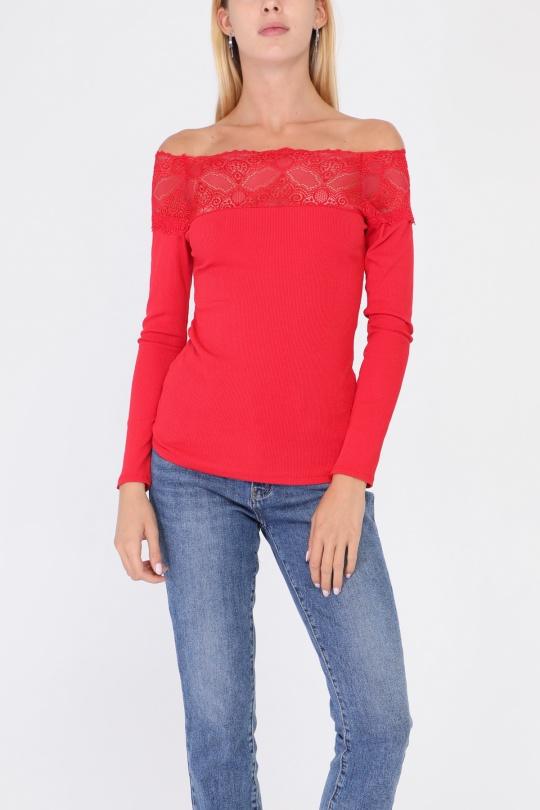 Tops Femme Noir Fanda Miss 2662 Efashion Paris