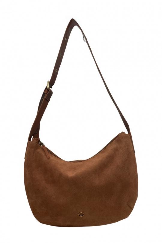 Sacs à bandoulière Maroquinerie Taupe Louisa Lee 51081 Efashion Paris