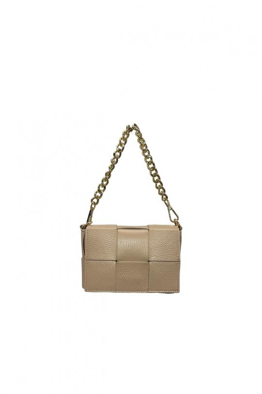 Sacs à bandoulière Maroquinerie Camel Louisa Lee LR133 Efashion Paris