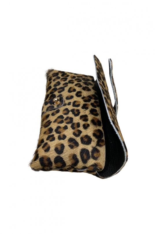 Pochettes Maroquinerie Leopard Louisa Lee LP051 Efashion Paris