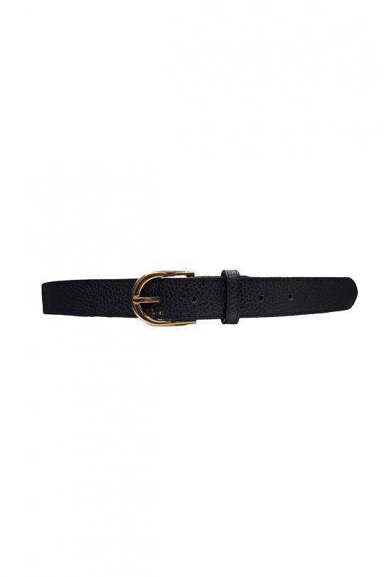 Ceintures Accessoires Noir Louisa Lee CT014 Efashion Paris