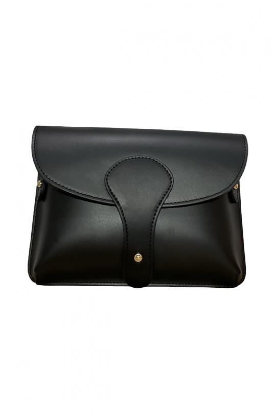 Sacs à bandoulière Maroquinerie Noir Louisa Lee LD111LIS Efashion Paris