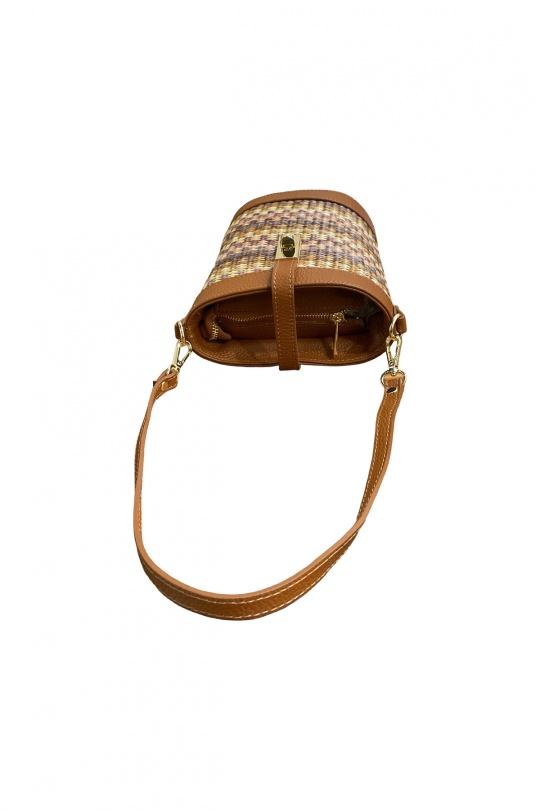 Sacs à bandoulière Maroquinerie Multicolore Louisa Lee LRA018 Efashion Paris