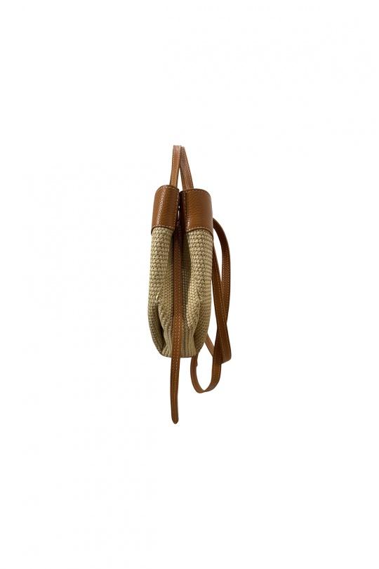 Sacs à main Maroquinerie Camel Louisa Lee LRA014 Efashion Paris