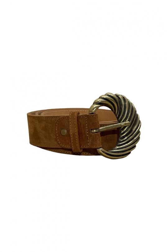 Cinturones Complementos Black Louisa Lee CT030 Efashion Paris